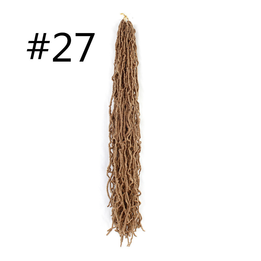 Braided hair extension labeled '#27' on a white background