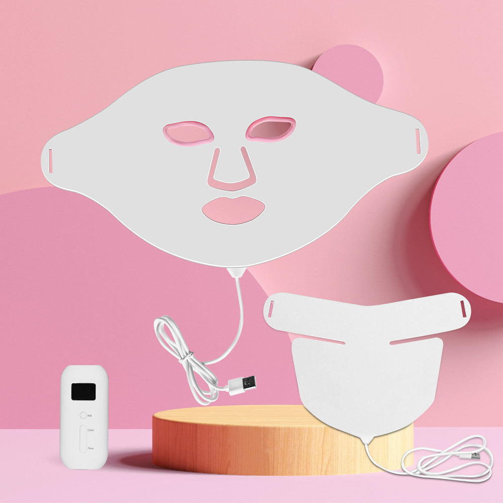 LED Photon Silica Gel Mask – Multi-Mode Skin Therapy