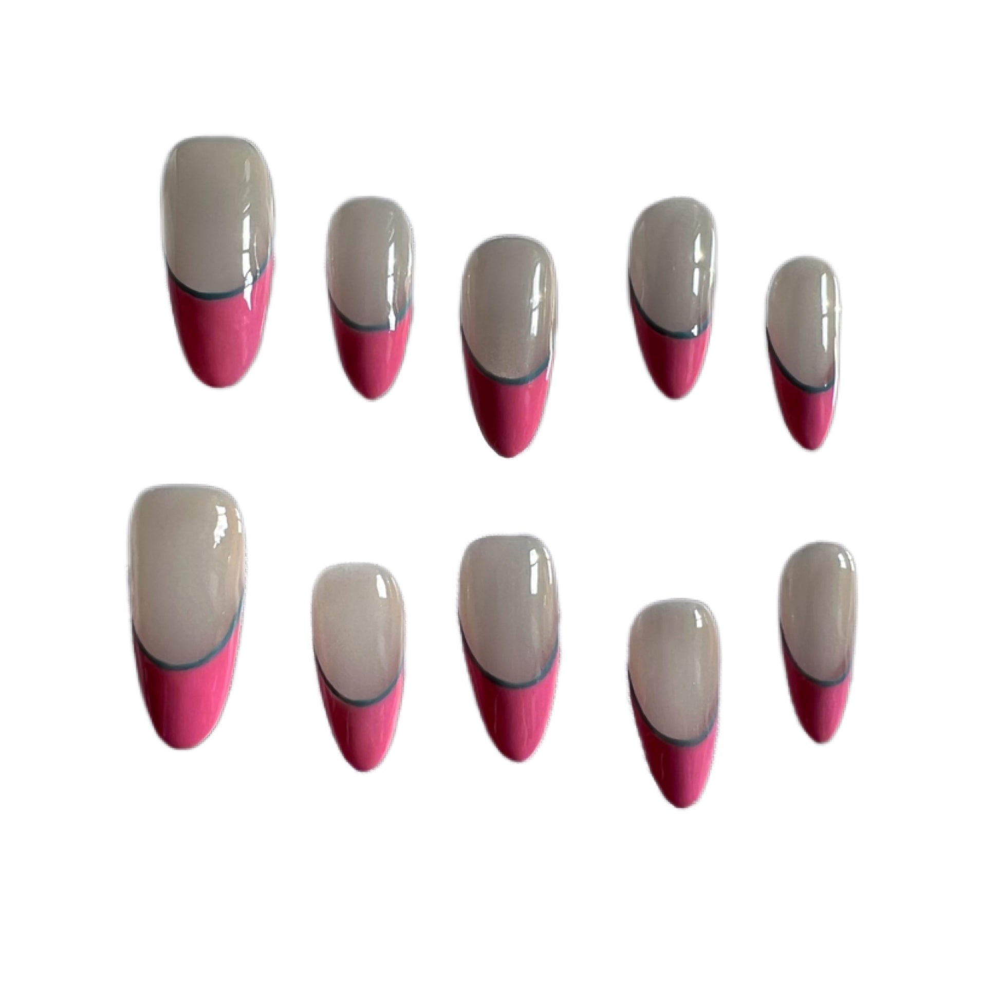 Advanced Almond French Finished Manicure