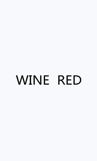 Text 'WINE RED' on a white background