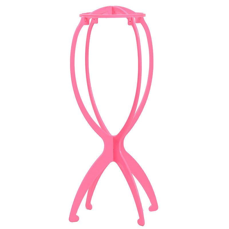 Pink hair clip on a white background