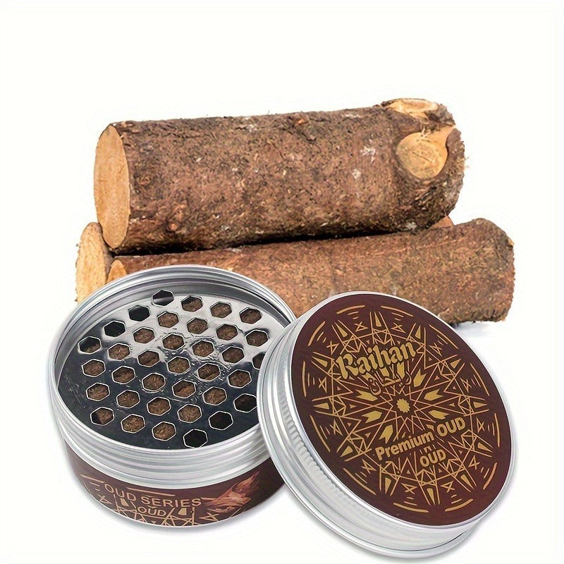 Grinder with wooden components on a white background