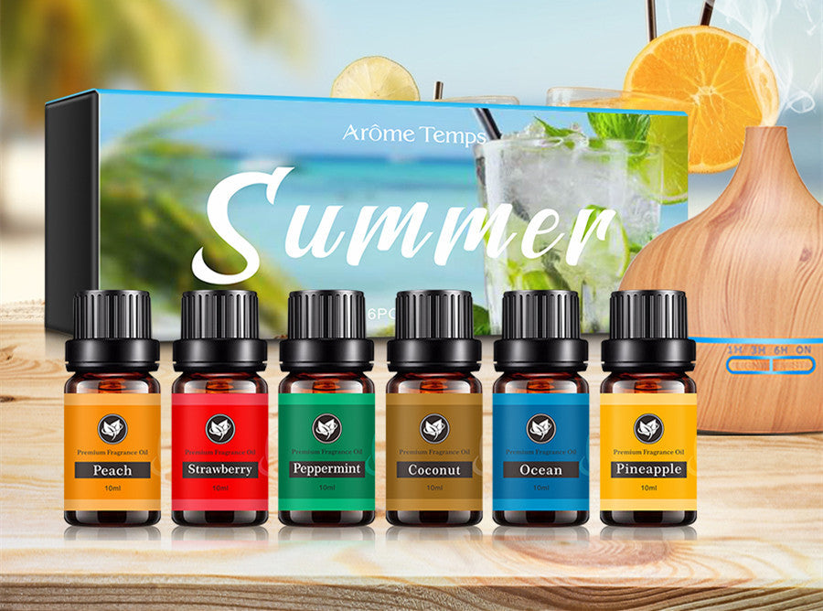 16-Theme Flameless Essential Oil Set – Soothing Scents