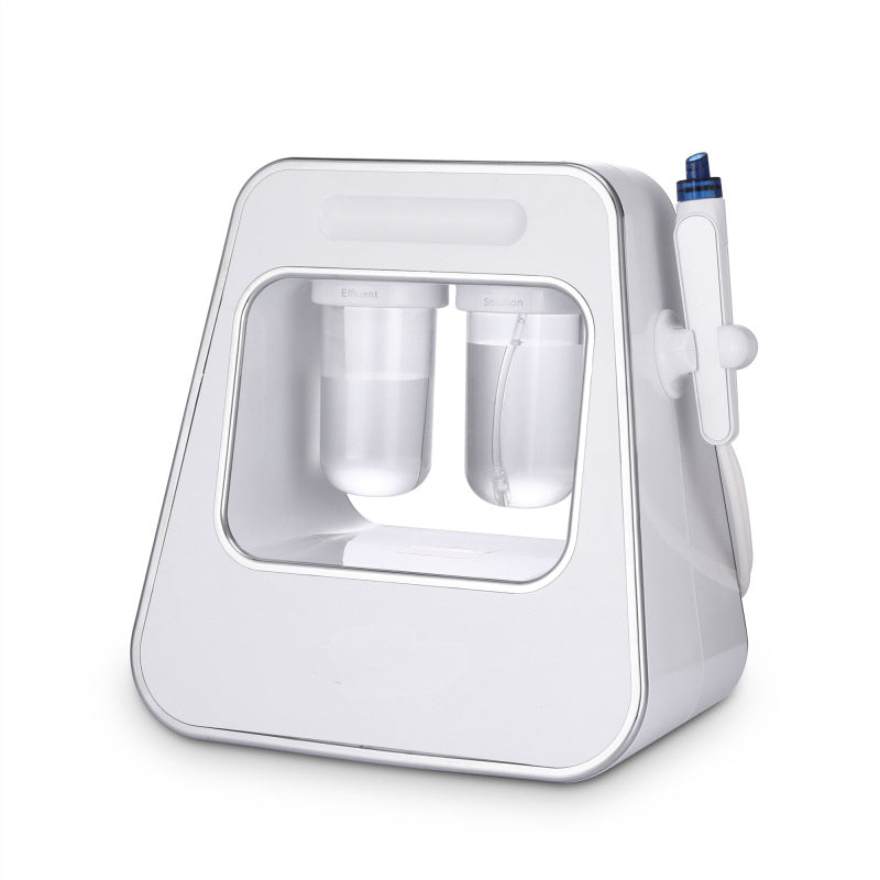 White dental water flosser on a white background
