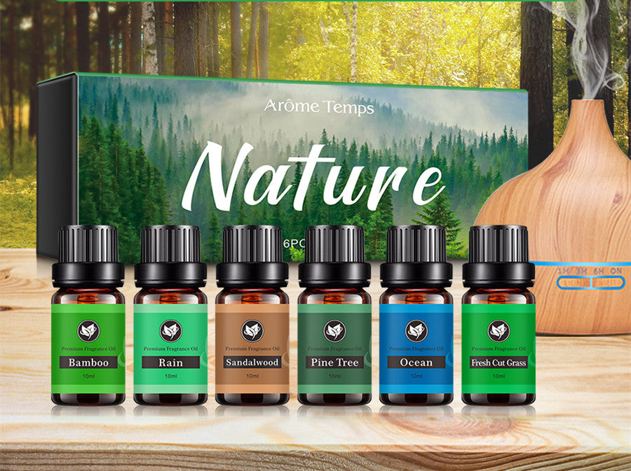 16-Theme Flameless Essential Oil Set – Soothing Scents
