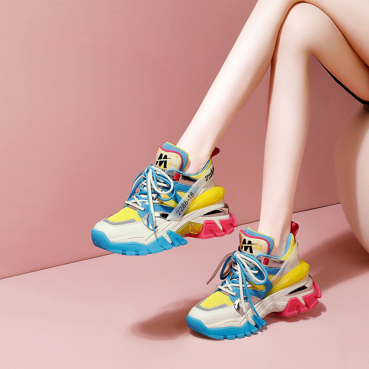 Women’s Versatile Student Sneakers – Breathable & Light
