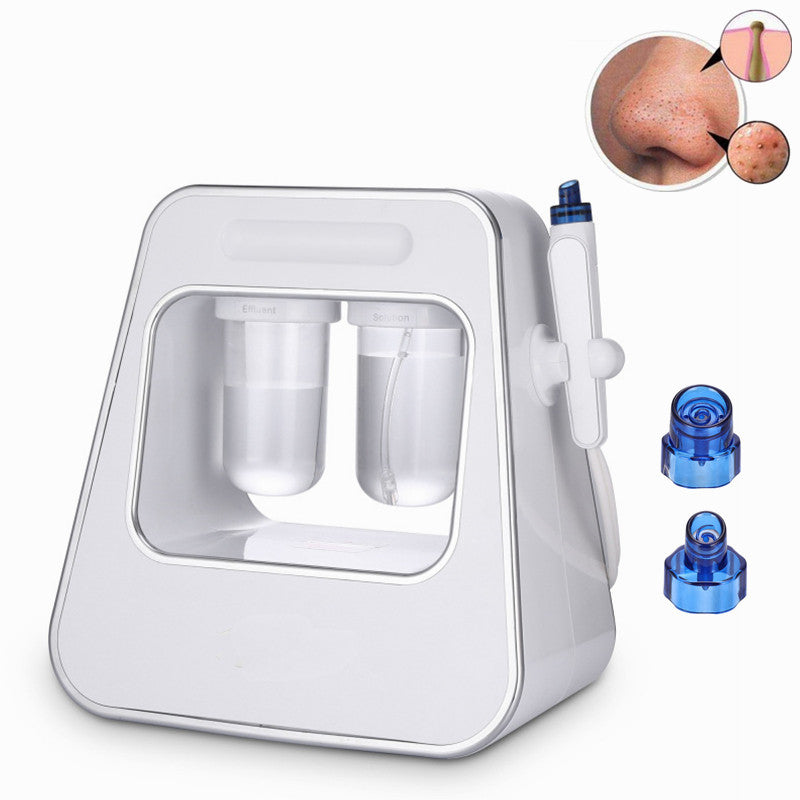 White facial steamer with attachments on a white background