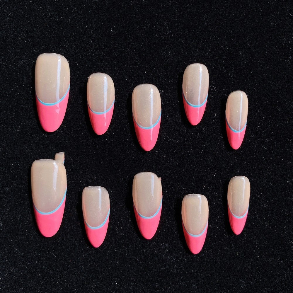 Advanced Almond French Finished Manicure