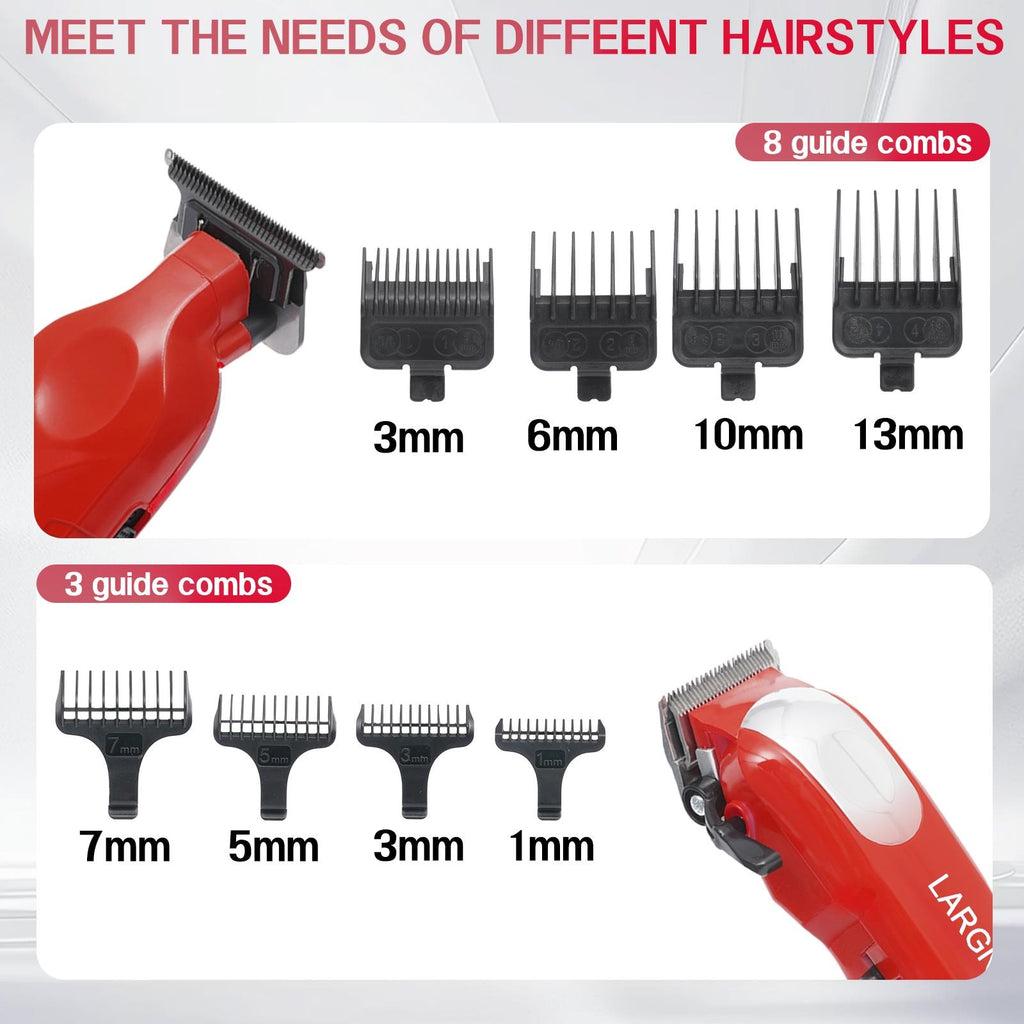 LARGNER 4-Piece Men’s Hair Clipper & Grooming Set USB
