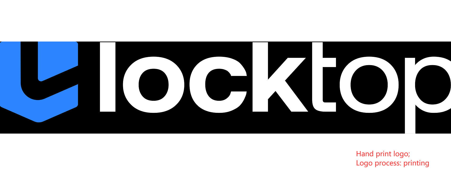 Logo of a brand with a blue and black design on a white background