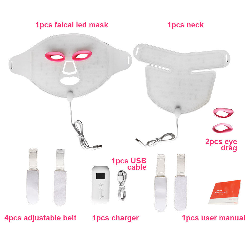 LED Photon Silica Gel Mask – Multi-Mode Skin Therapy