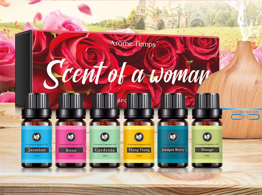 16-Theme Flameless Essential Oil Set – Soothing Scents