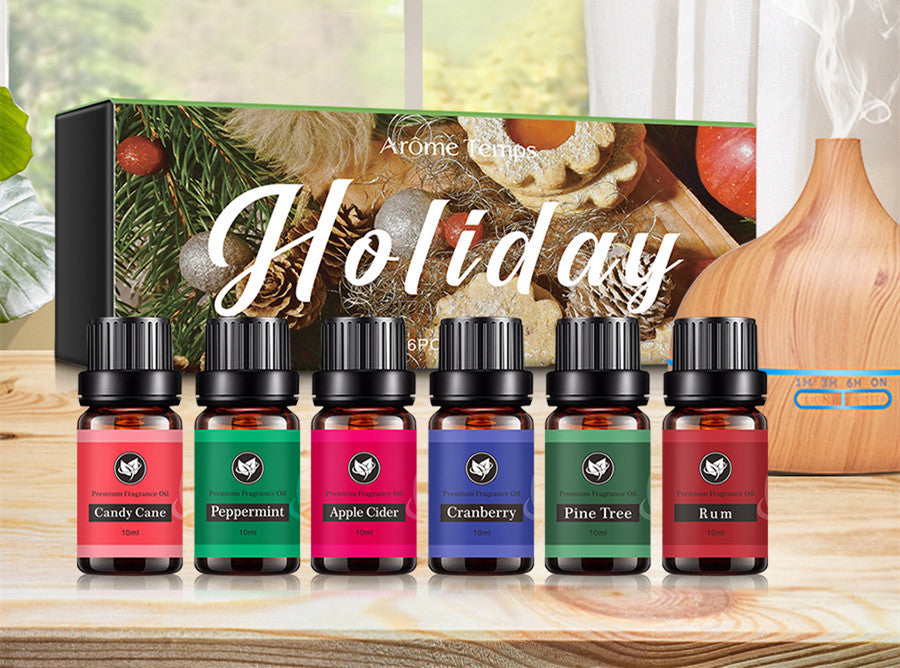 16-Theme Flameless Essential Oil Set – Soothing Scents