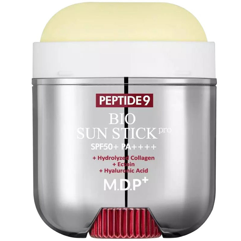 Peptide9 Bio Sun Stick with SPF50+ on a white background