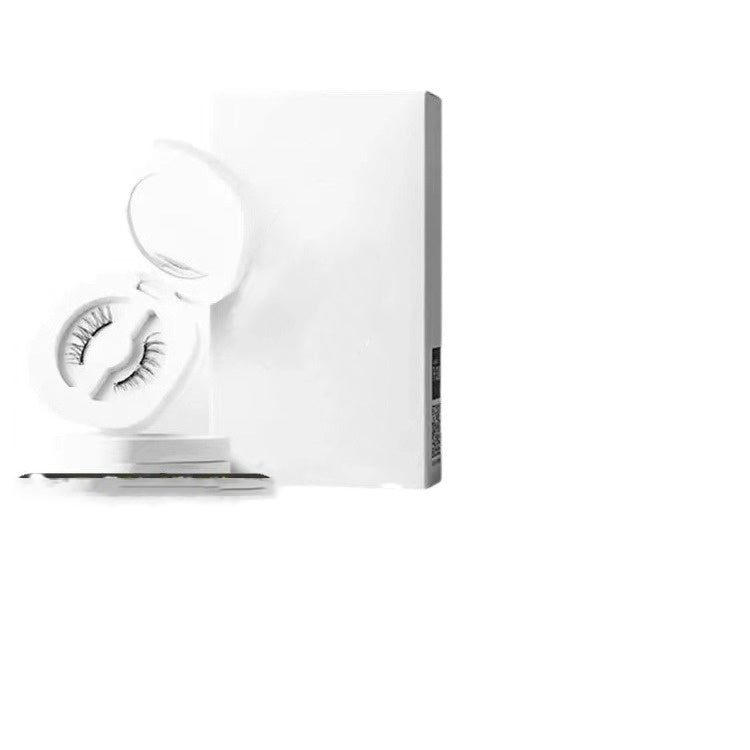 White electronic device with a circular design on a white background
