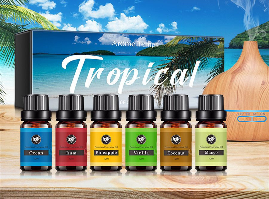 16-Theme Flameless Essential Oil Set – Soothing Scents