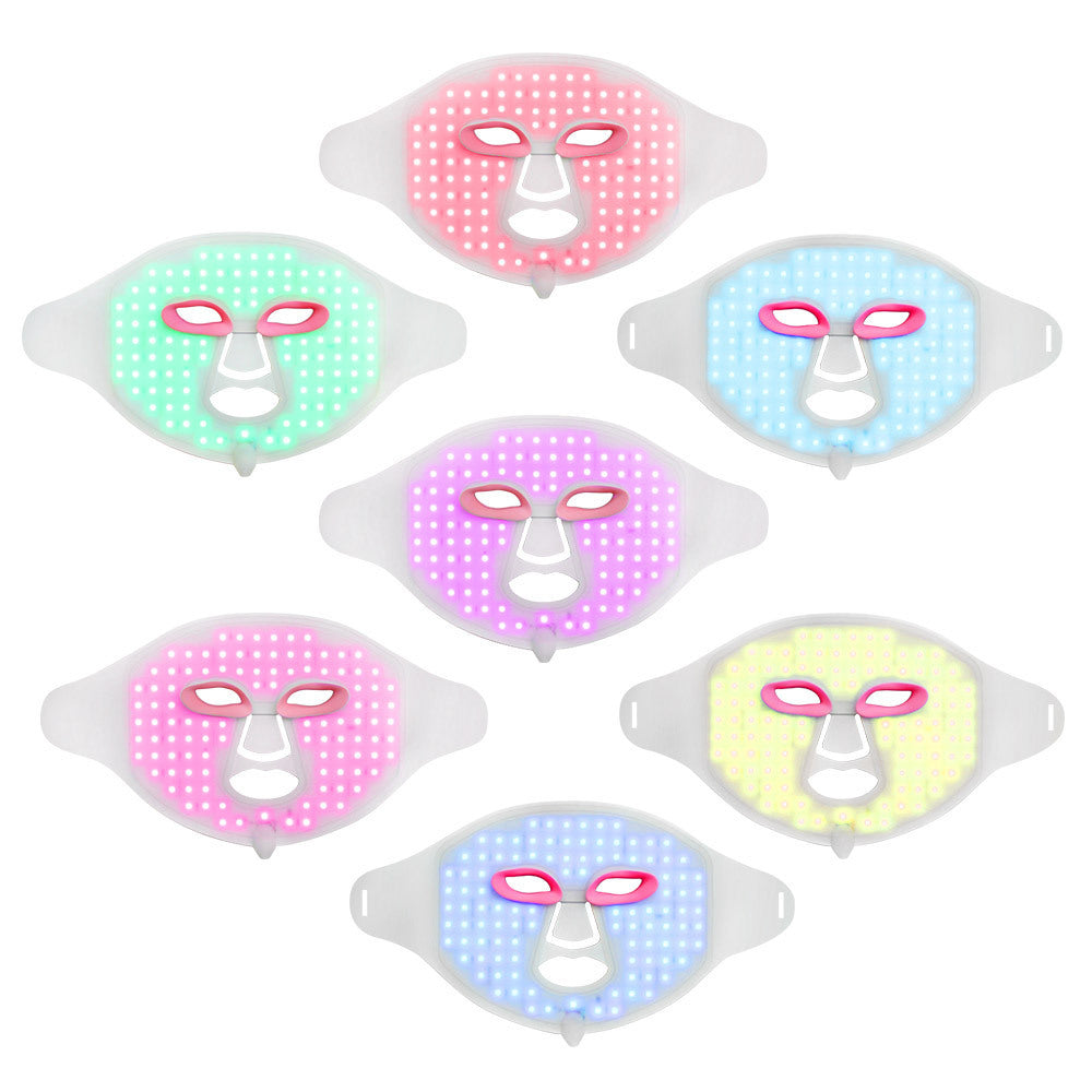LED Photon Silica Gel Mask – Multi-Mode Skin Therapy