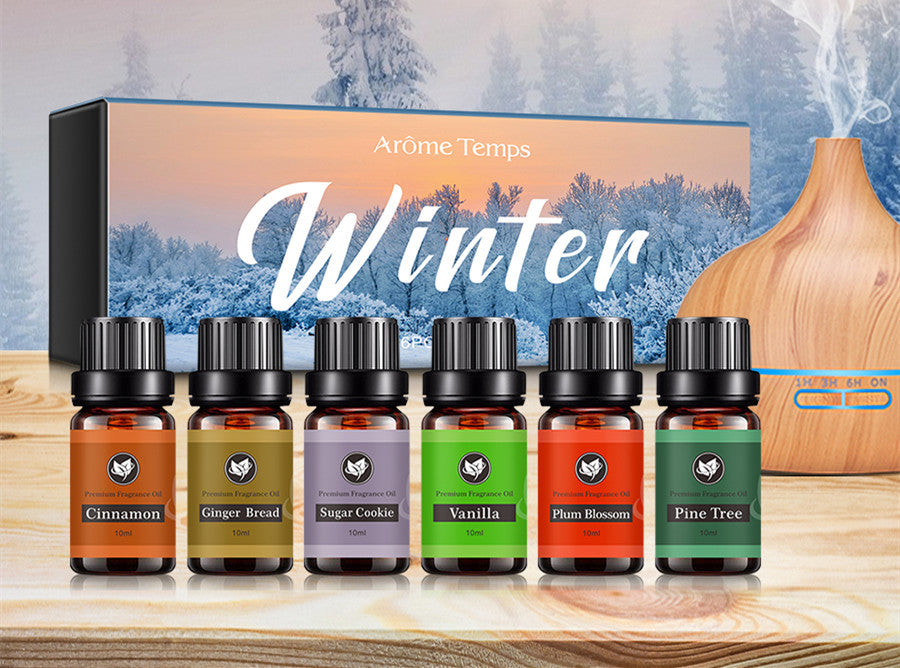 16-Theme Flameless Essential Oil Set – Soothing Scents