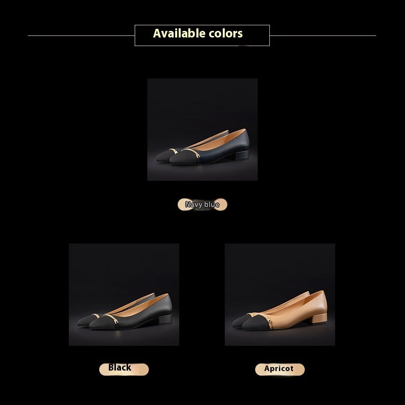 Shoes displayed with color options on a black background
